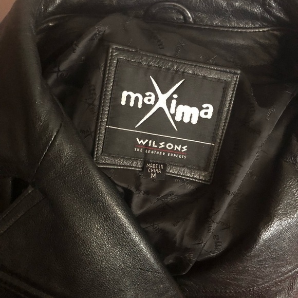 Maxima Wilsons 100% Leather Jacket - Picture 3 of 3